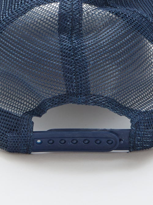 Casquette avec filet + broderie devant - Kiabi