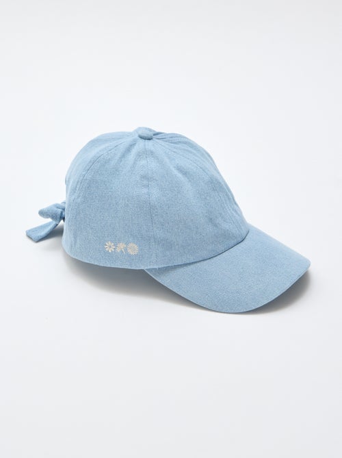 Casquette avec nœud fantaisie à la base - Kiabi