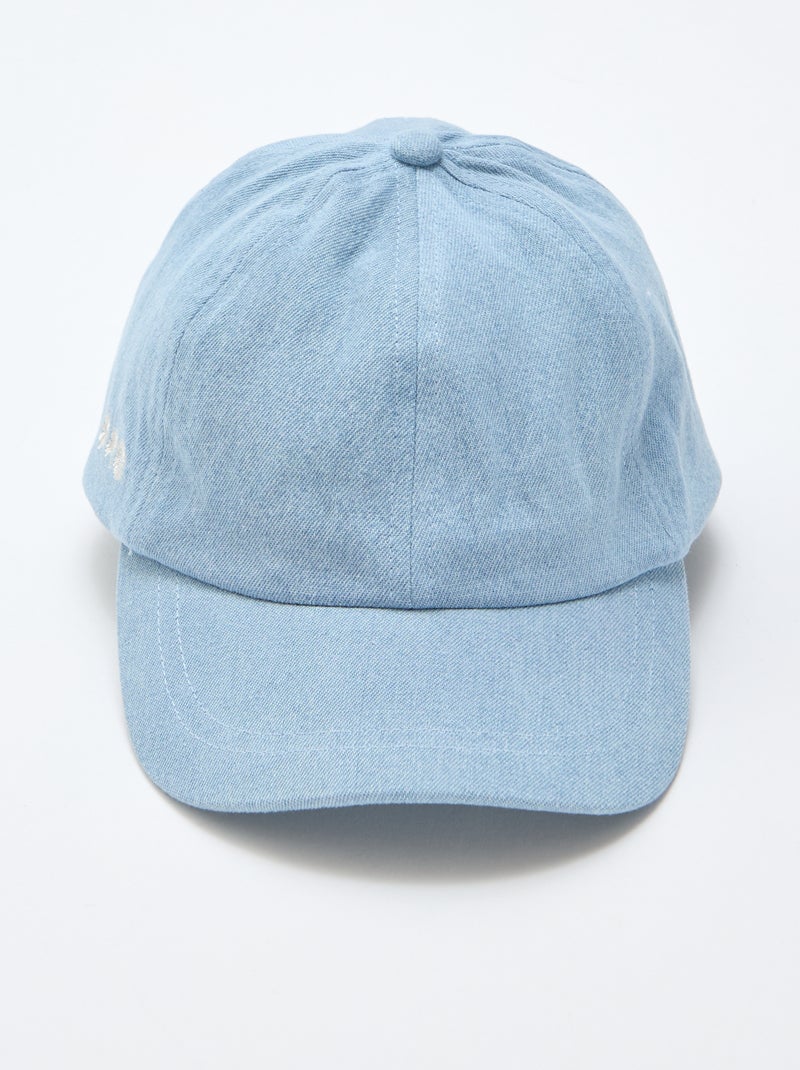Casquette avec nœud fantaisie à la base Bleu - Kiabi