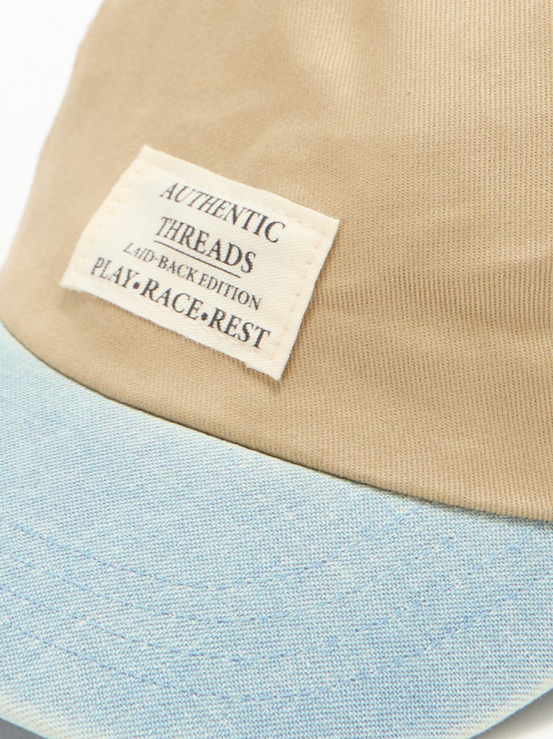 Casquette baseball Beige - Kiabi