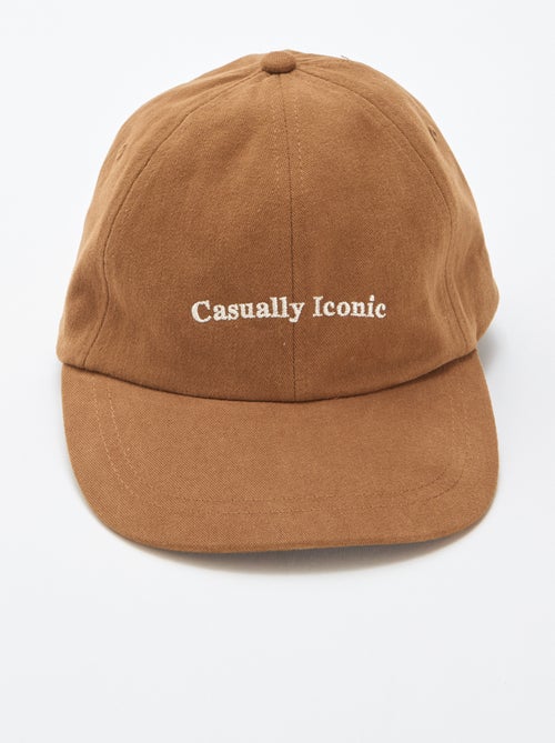 Casquette baseball en coton - Kiabi