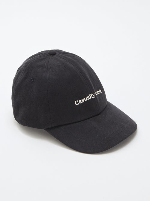 Casquette baseball en coton - Kiabi