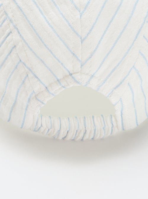 Casquette en gaze de coton - Kiabi