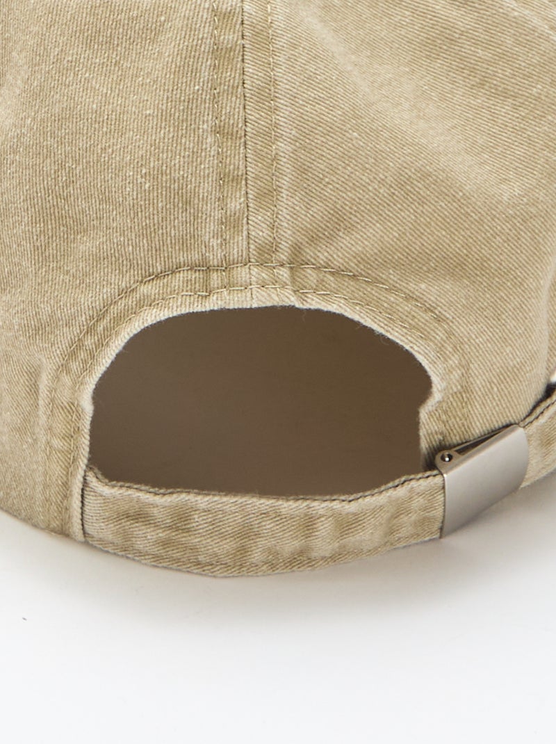 Casquette en tissu Beige - Kiabi