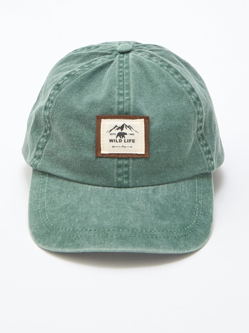 Casquette en tissu Vert - Kiabi