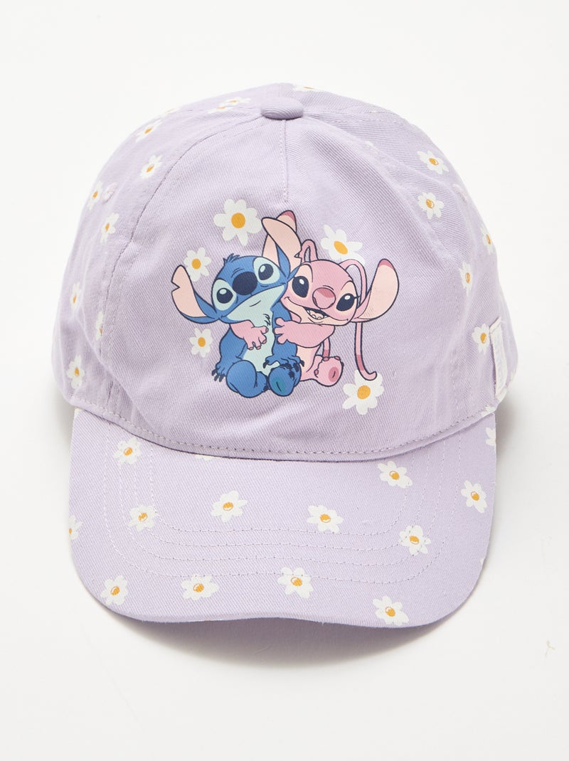 Casquette 'Stitch' 'Angel' Violet - Kiabi