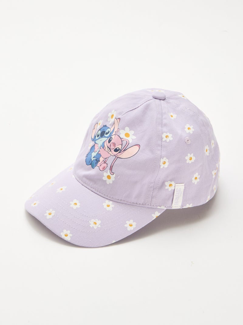 Casquette 'Stitch' 'Angel' Violet - Kiabi