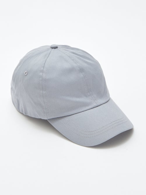 Casquette uni en coton - Kiabi