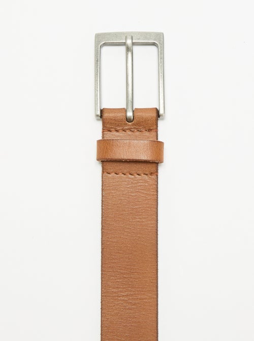 Ceinture basique avec boucle métallique - Kiabi