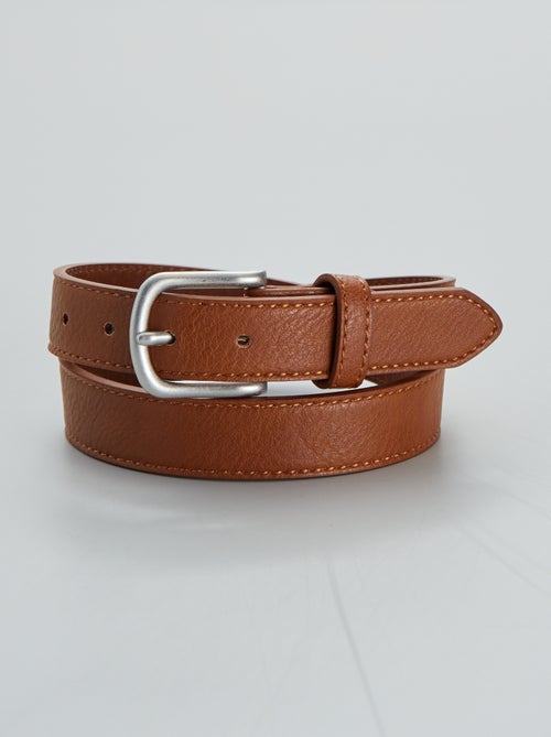 Ceinture simili toucher doux - Kiabi