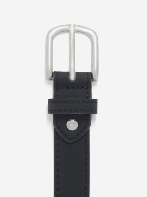 Ceinture simili toucher doux - Kiabi