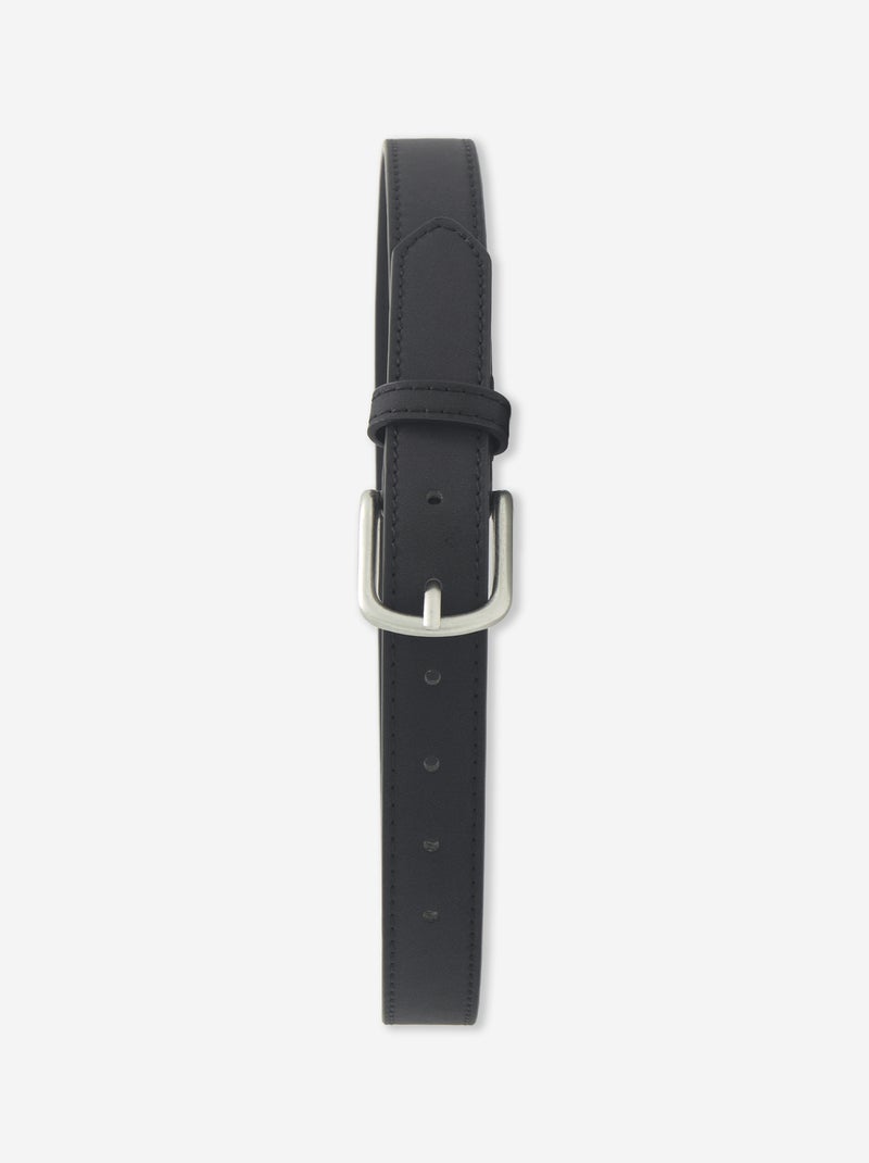 Ceinture simili toucher doux Noir - Kiabi