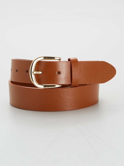 Ceinture unie basique - Kiabi