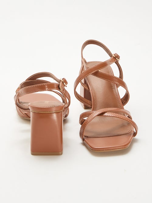 Ceremonial Heeled Sandals - Kiabi