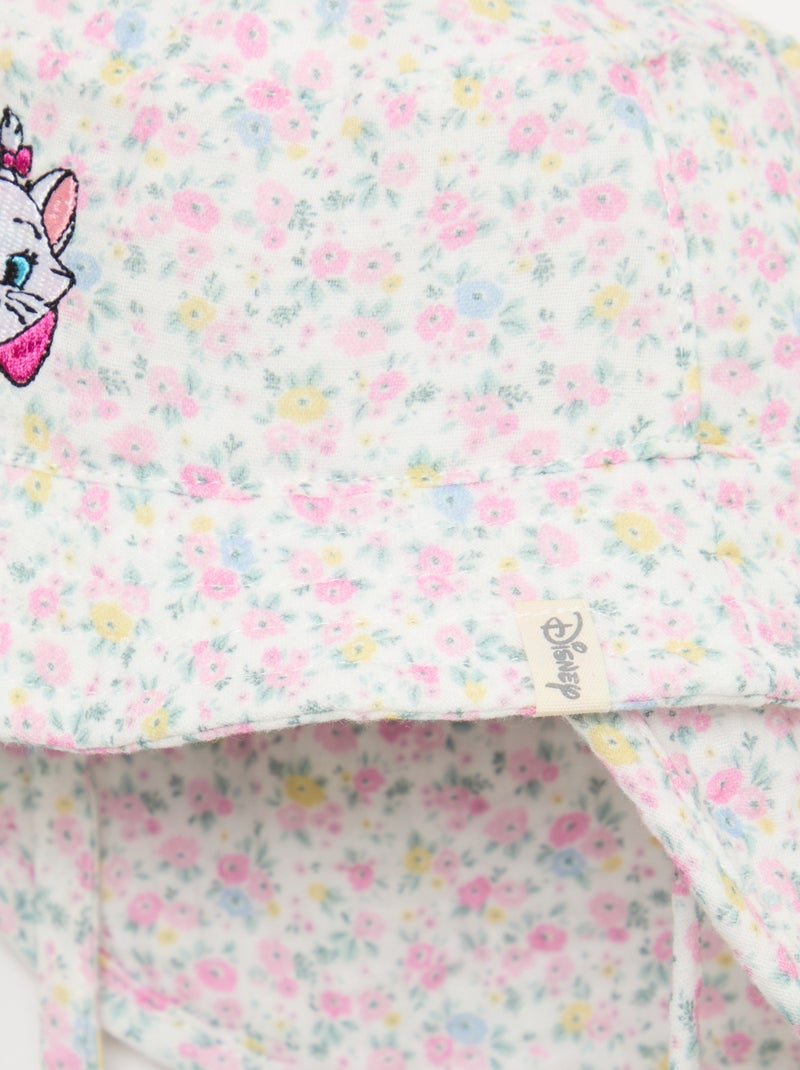 Chapeau avec lien à nouer 'Marie' Rose pâle - Kiabi