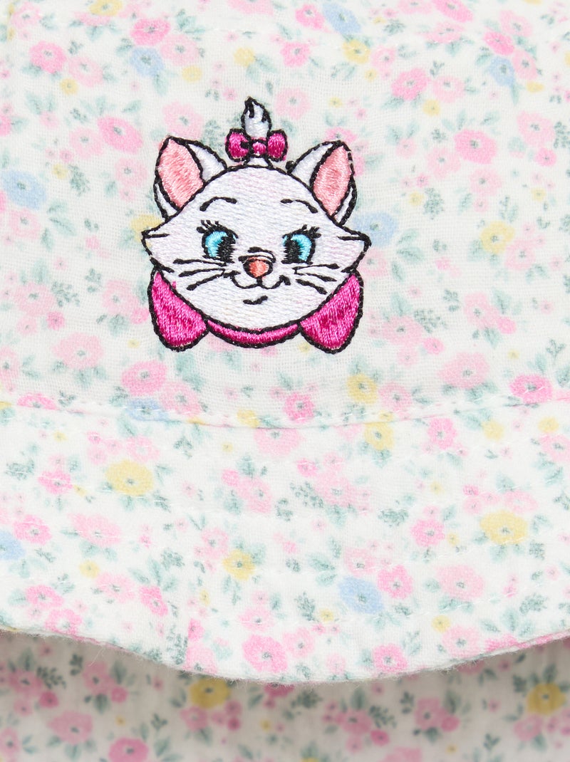 Chapeau avec lien à nouer 'Marie' Rose pâle - Kiabi