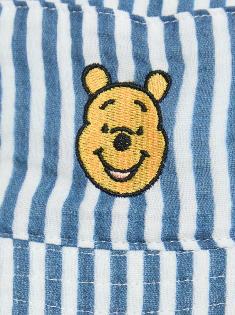 Chapeau avec lien à nouer 'Winnie' Bleu - Kiabi