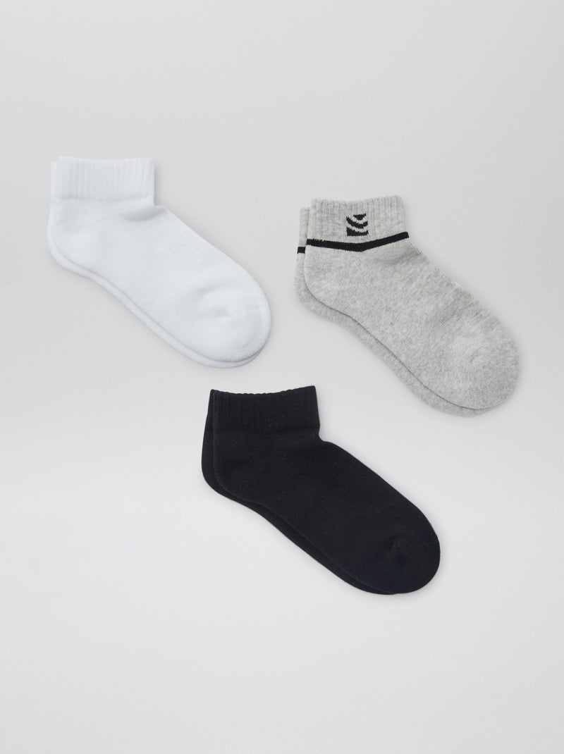 Chaussettes courtes de sport BLANC - Kiabi