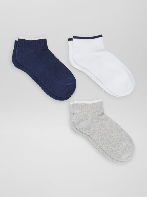 Chaussettes courtes de sport - Kiabi