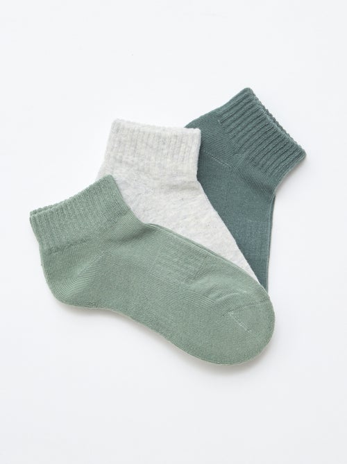 Chaussettes courtes de sport - Kiabi