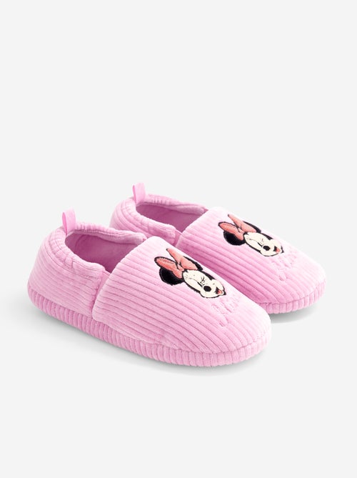 Chausson côtelé 'Minnie' Disney ! - Kiabi