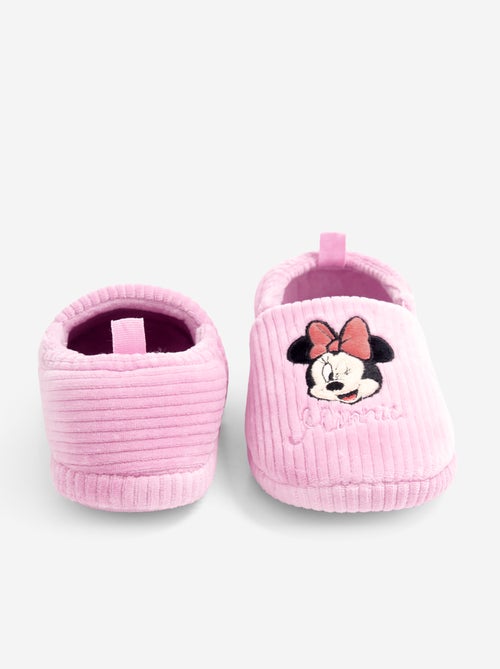 Chausson côtelé 'Minnie' Disney ! - Kiabi