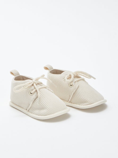 Chaussons à lacets - Kiabi