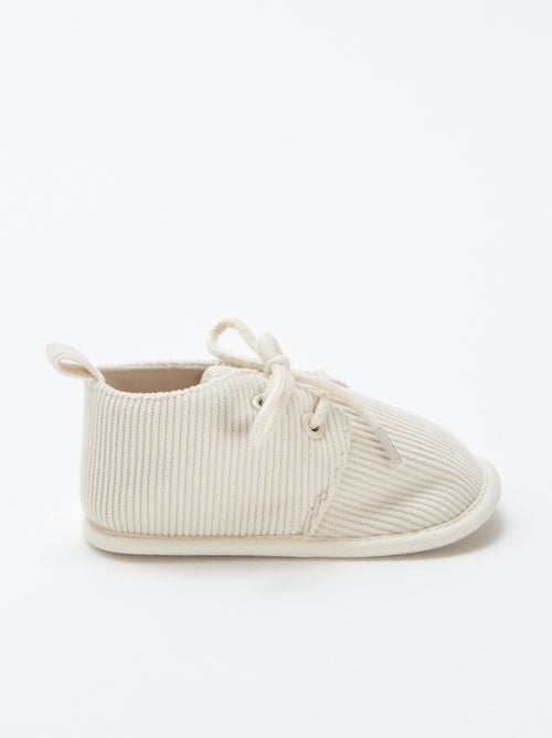 Chaussons à lacets - Kiabi