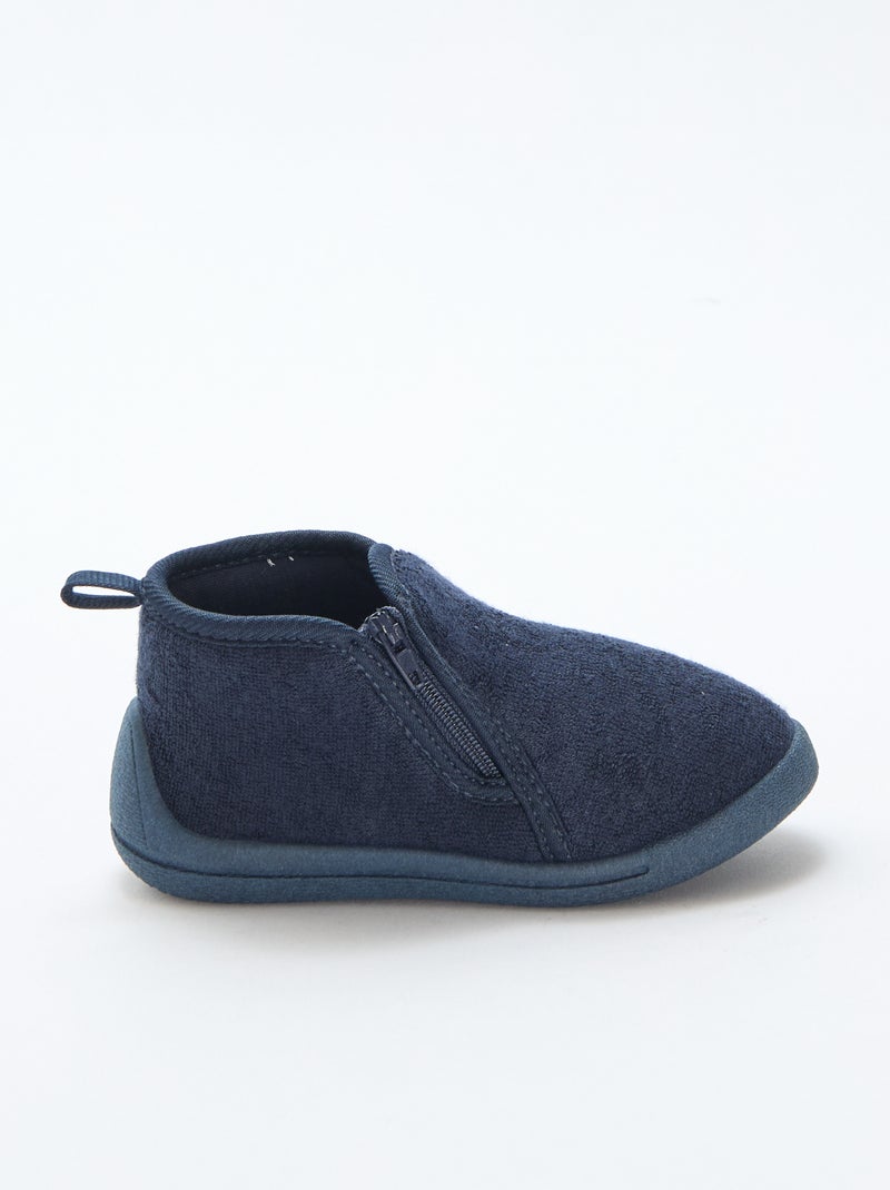 Chaussons boots Bleu - Kiabi