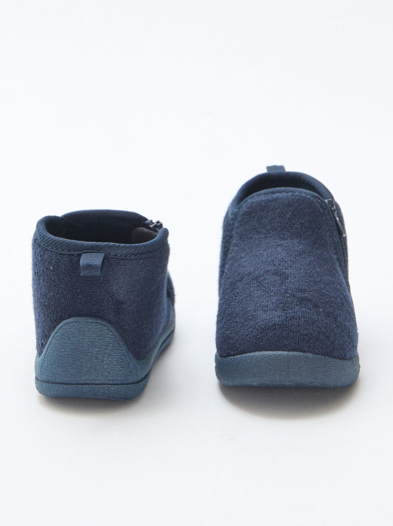 Chaussons boots Bleu - Kiabi