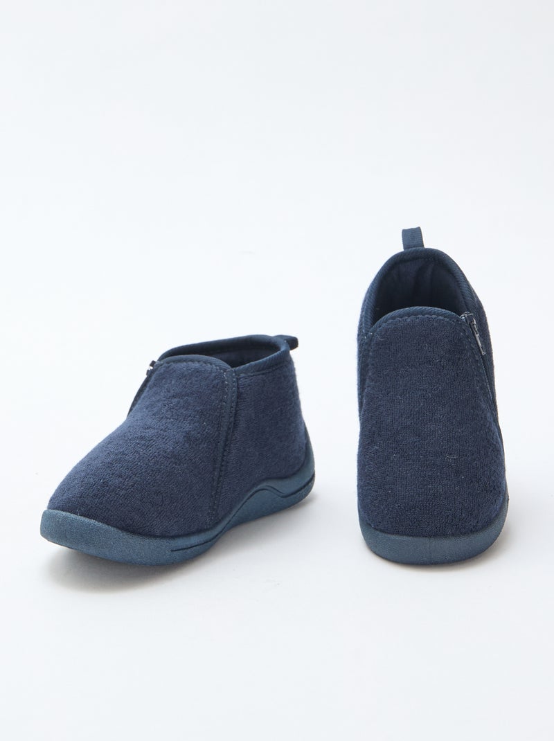 Chaussons boots Bleu - Kiabi