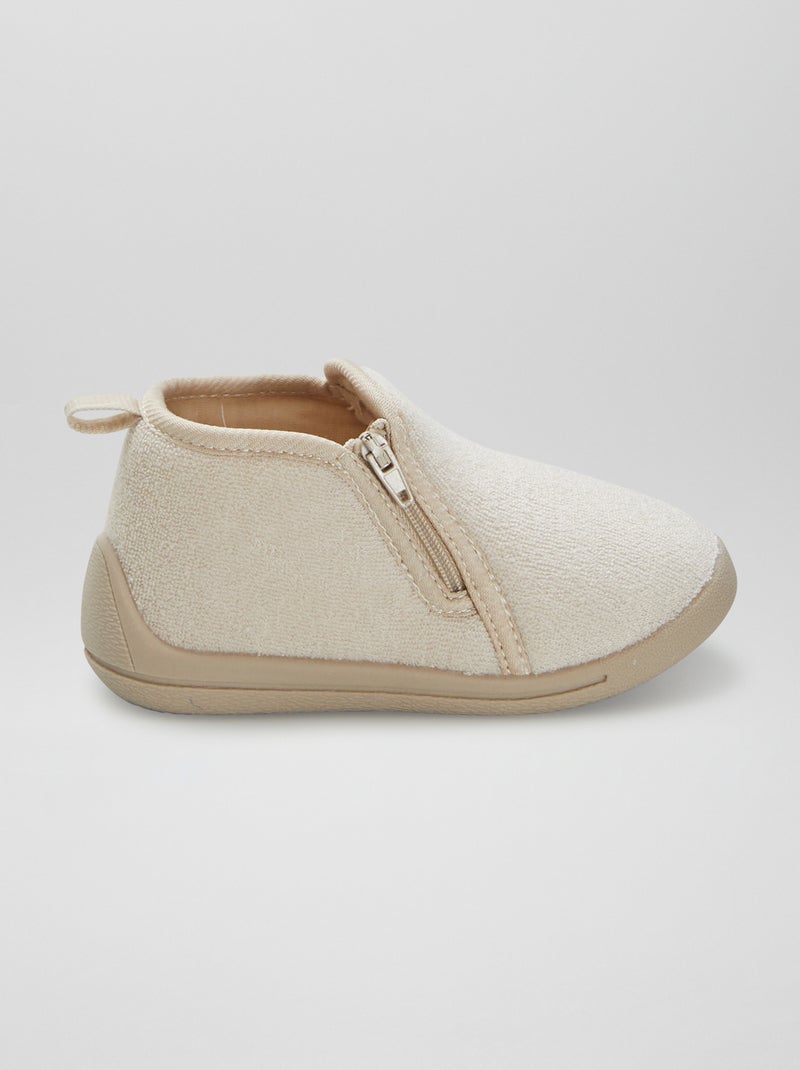 Chaussons bottillons Beige - Kiabi