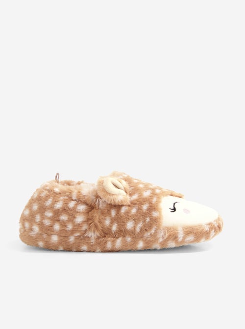 Chaussons effet moutonné - Kiabi