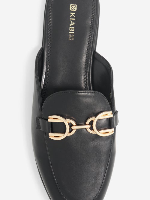 Chaussons mules forme mocassins - Kiabi