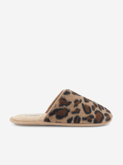 Chaussons mules fourrés - Kiabi