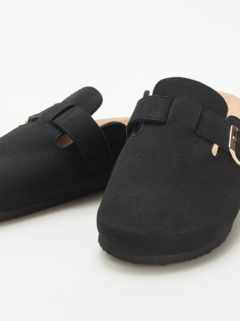 Chaussons sabot Noir - Kiabi