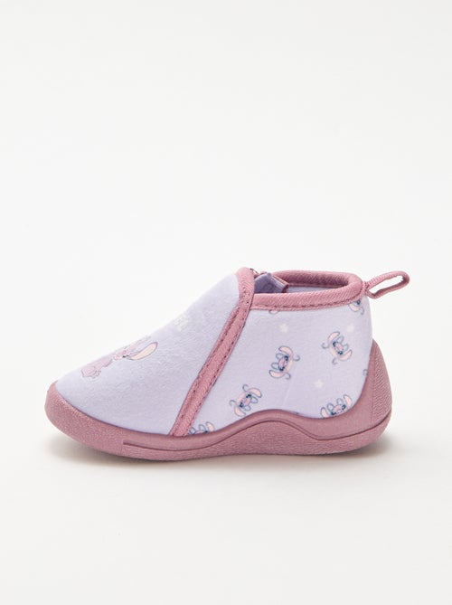 Chaussons zippés 'Angel' 'Stitch' - Kiabi