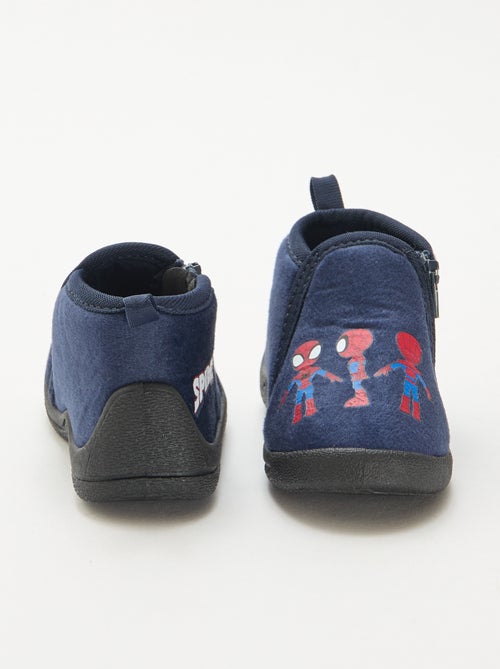 Chaussons zippés 'Spidey' - Kiabi