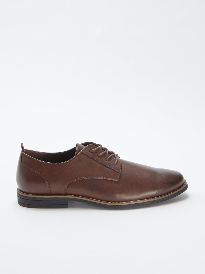 Chaussures de ville Marron - Kiabi