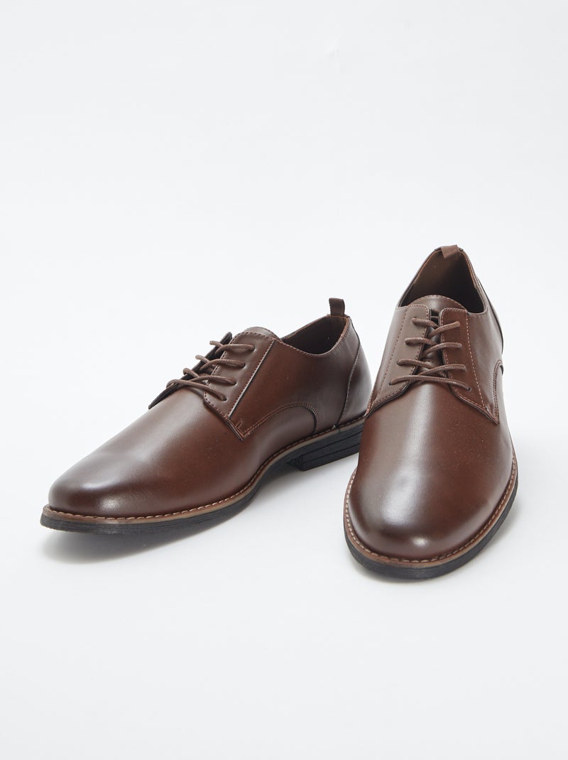 Chaussures de ville Marron - Kiabi
