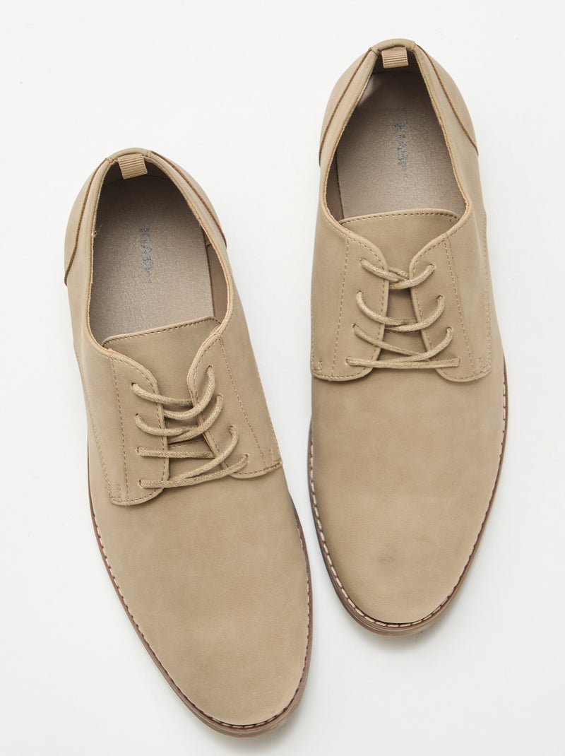 Chaussures de villes Beige - Kiabi