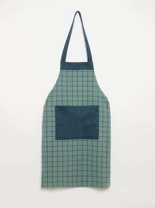 Checked Kitchen Apron - KIABI Home - Kiabi