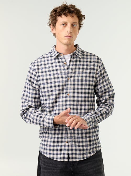 Checked Shirt - Kiabi