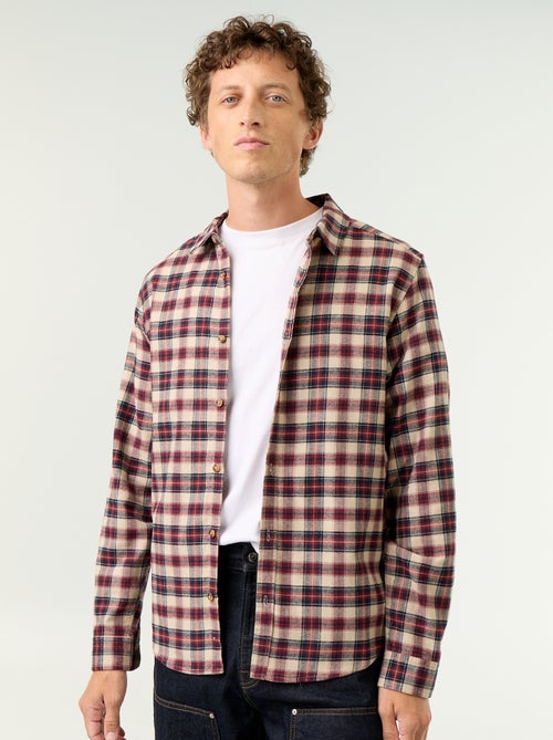 Checked Shirt - Kiabi