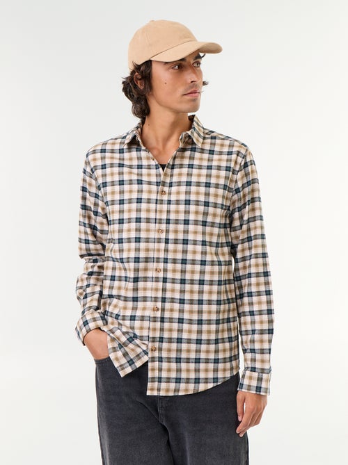 Checked Shirt - Kiabi