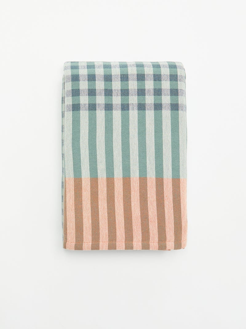 Checked Tablecloth - KIABI Home Green - Kiabi