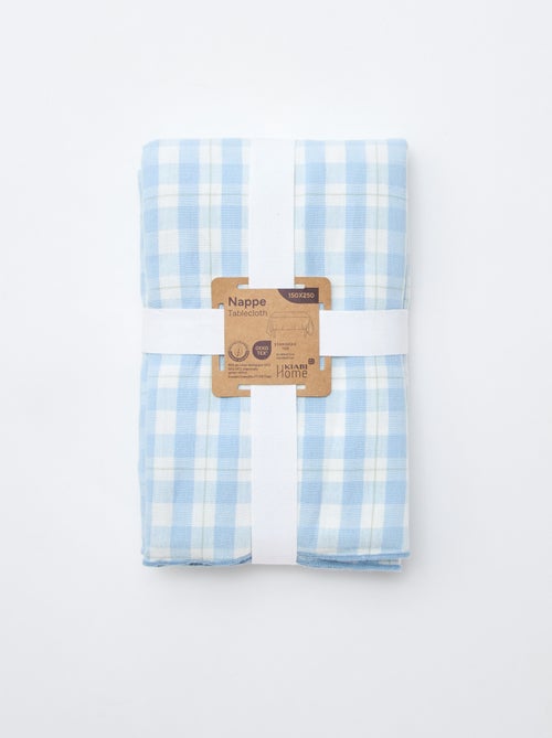 Checkered Print Tablecloth - Kiabi