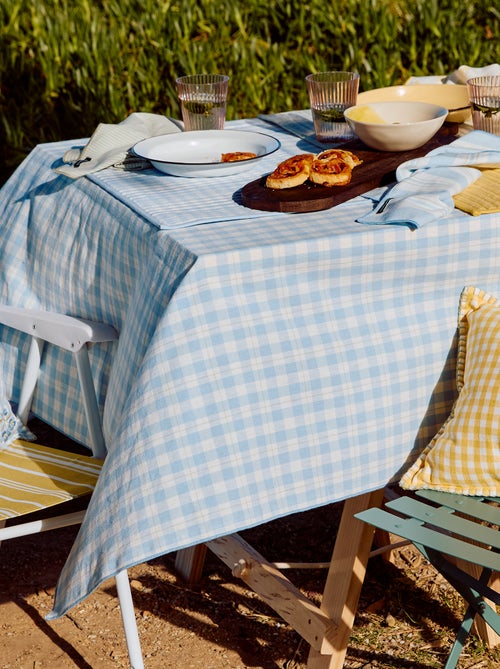 Checkered Print Tablecloth - Kiabi