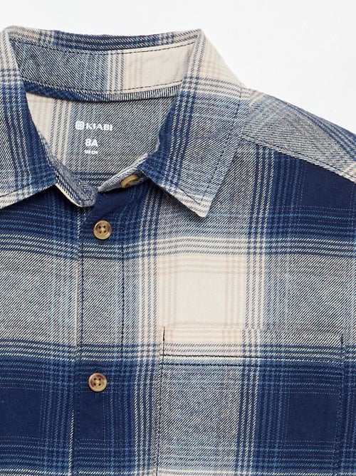 Checkered Shirt - Easy-Dressing Collection - Kiabi