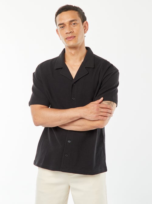 Chemise à manches courtes et col polo - Kiabi